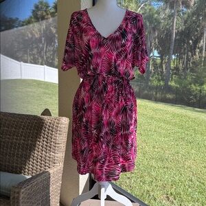 Sunset Sands V-neck Dress